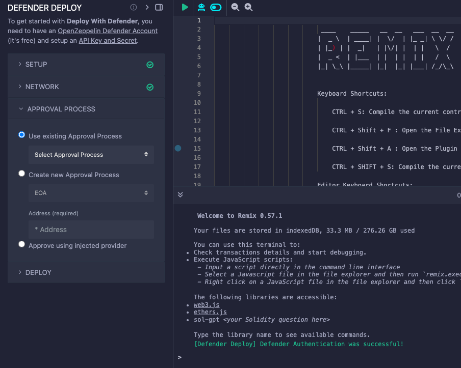 Defender Remix 插件审批流程