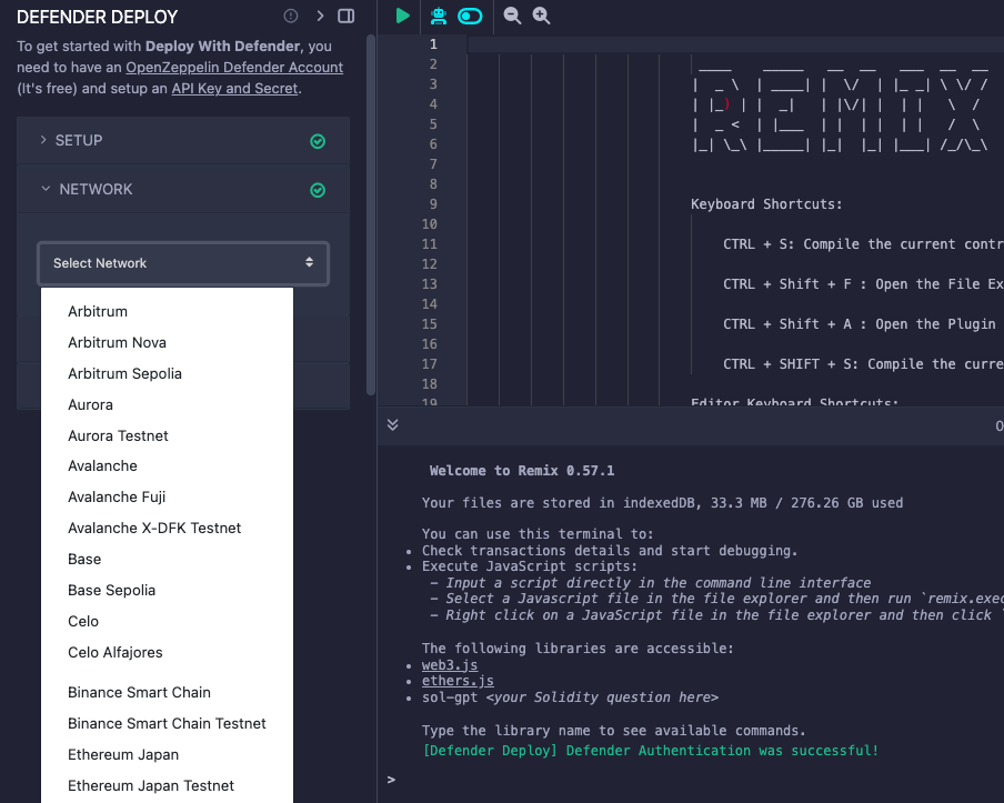 Defender Remix 插件网络