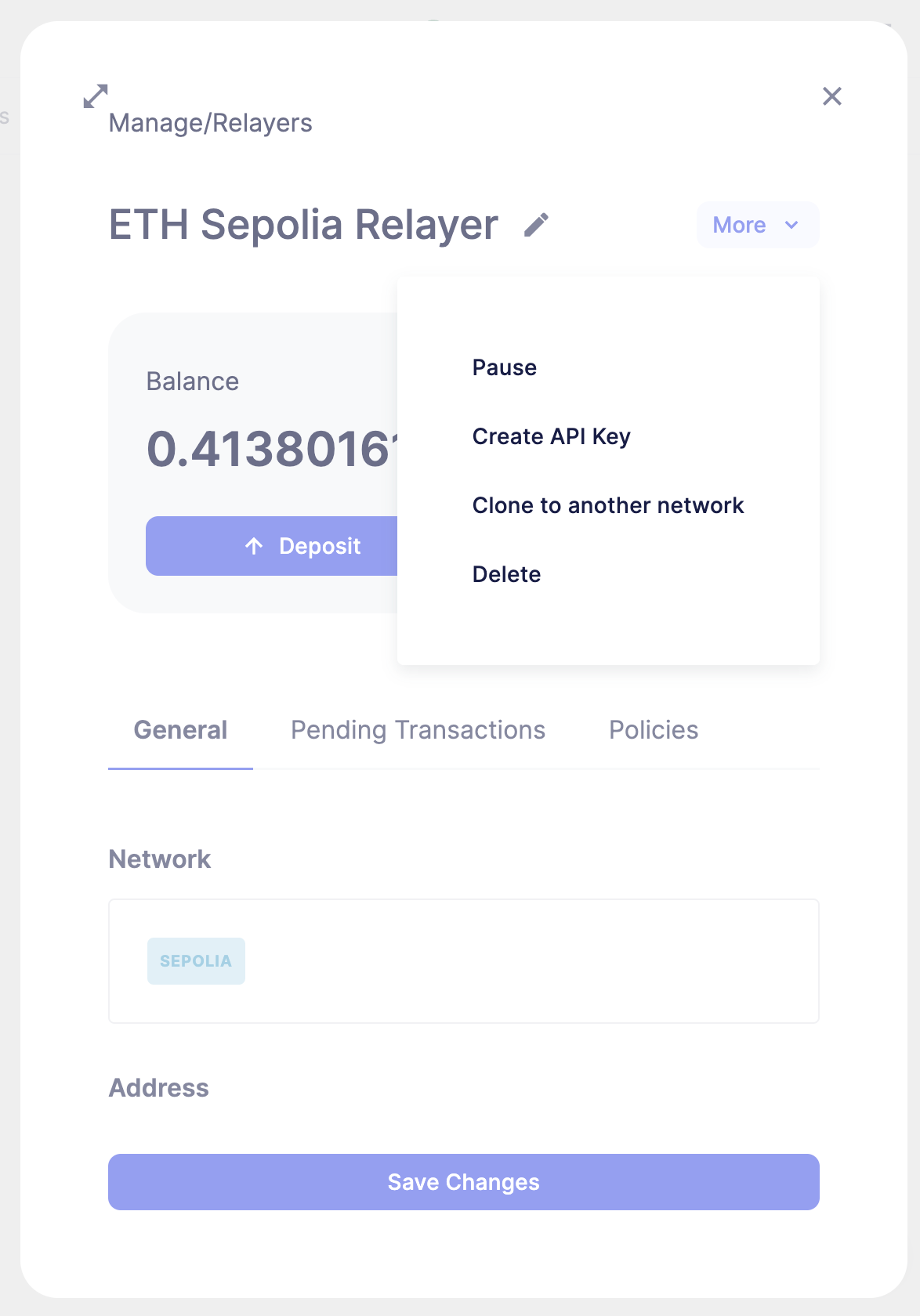 创建 Relayer API